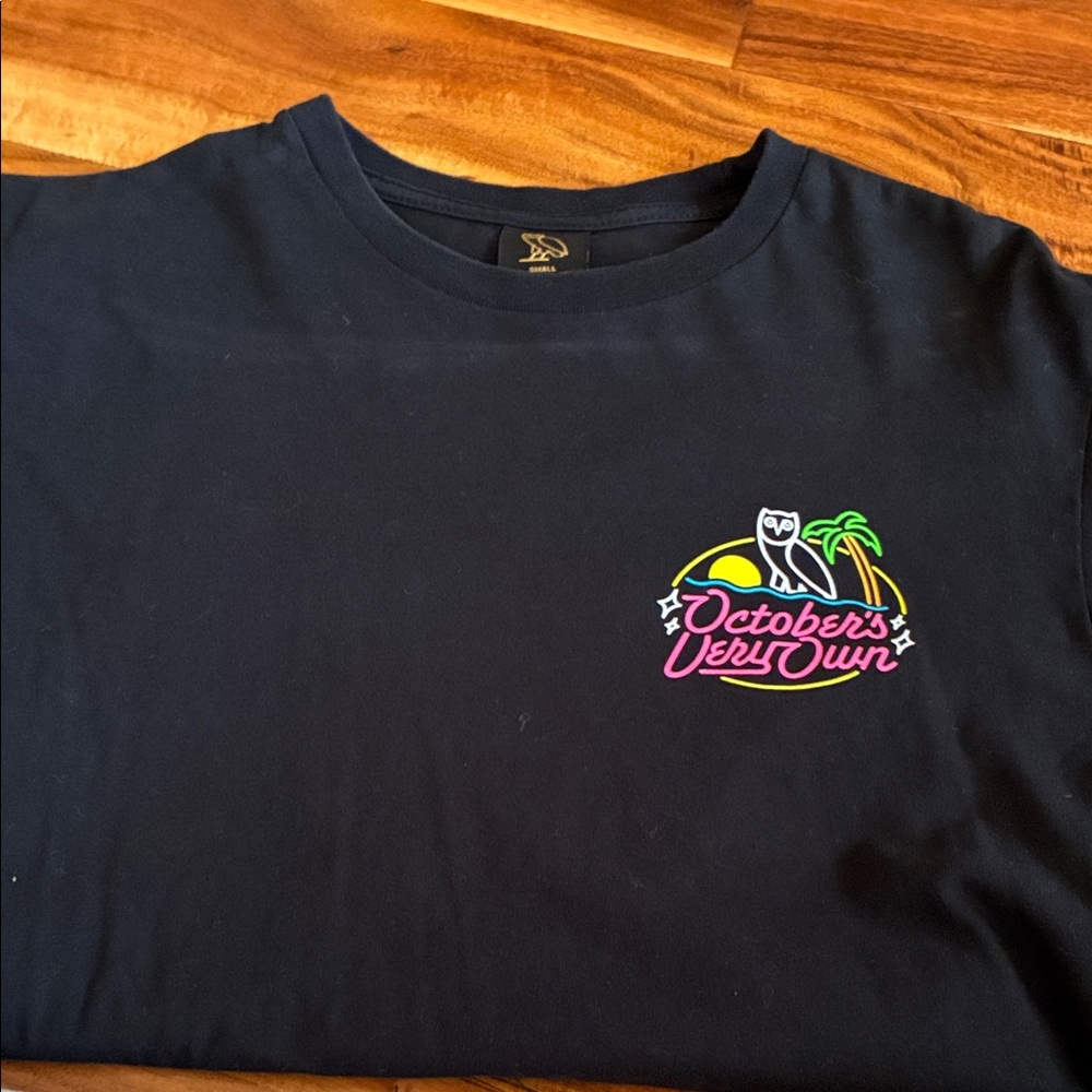 OVO Black Graphic Tee